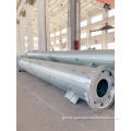 Stainless Steel Poles 35KV hexadecagonal transmission steel pole Supplier